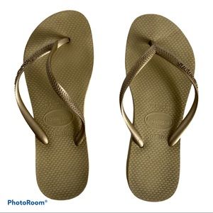 Havanianas Slim Thong  Gold 6